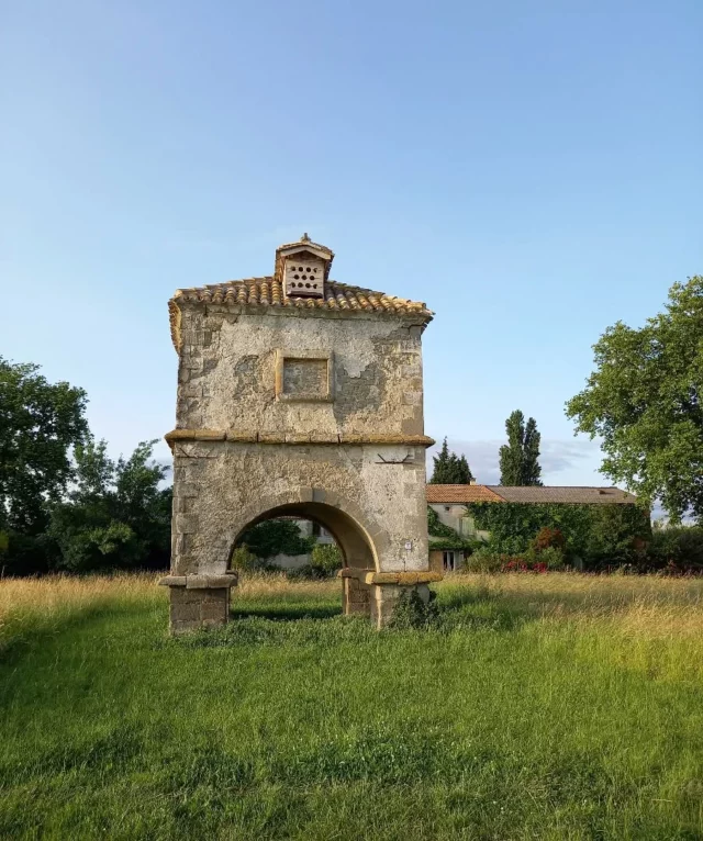 📸 La photo du jour... Le pigeonnier construit au XVIIIe siècle par le marquis de Lordat. 😍

Ce bel édifice se trouve aujourd'hui sur le domaine de Bordeneuve, au nord de Bram. Vous pourrez l'admirer depuis la Voie Verte "du canal du Midi à Montségur". 👀🚴🏃‍♀️🌳 

#patrimoine #patrimoinedelaude #lauragais #pigeonnier #Bram #collinescathares #Aude #audetourisme #jaimelaude #occitanie #occitanietourisme #sudouest #suddelafrance #heritage #southoffrance